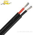 2 núcleo de 6 mm de cobre eléctrico eléctrico PV cable